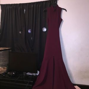 Burgundy Prom Dress